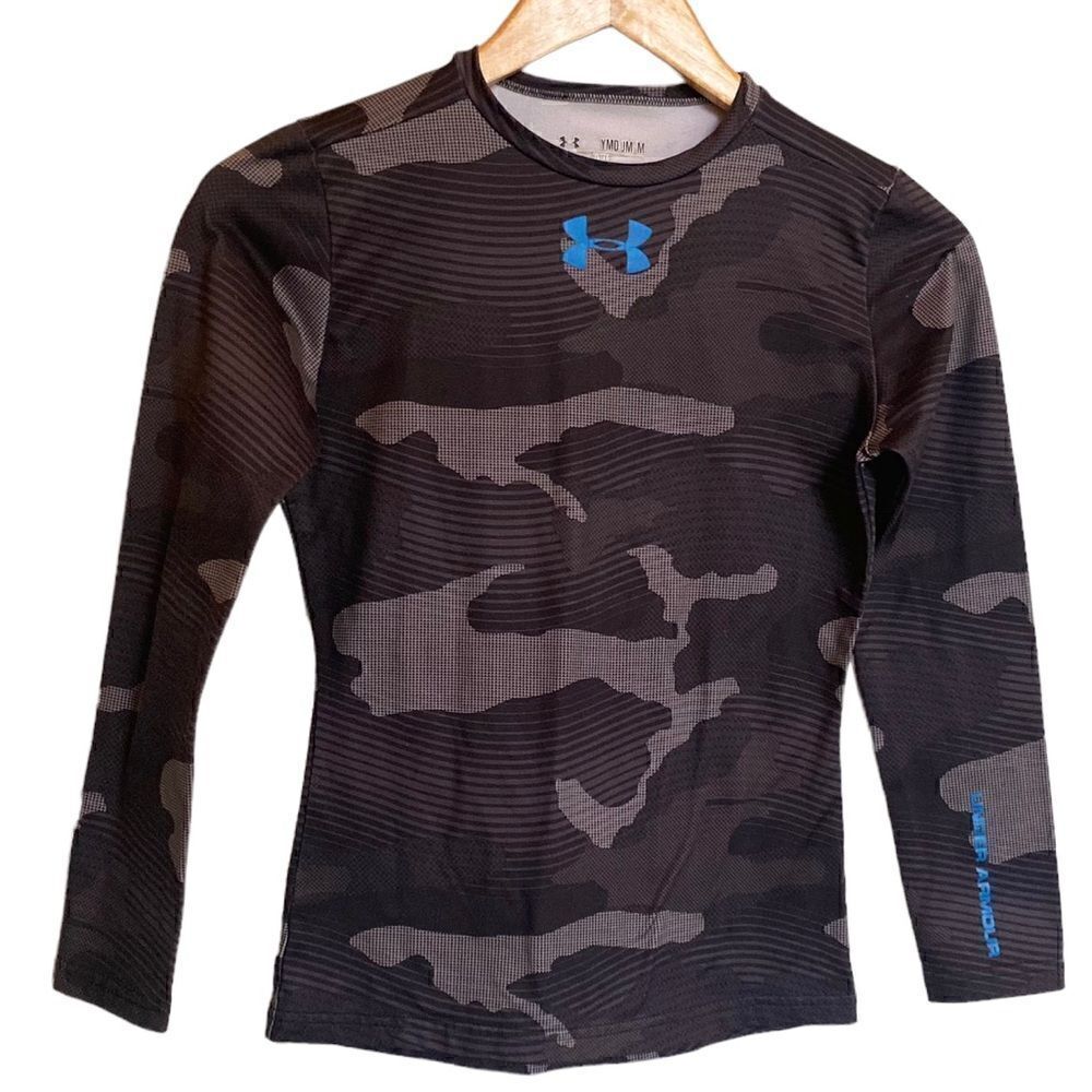 Under Armor Coldgear Camo Long Sleeve Size Medium